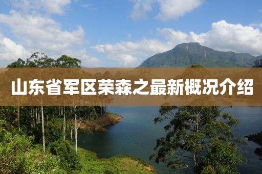 山东省军区荣森之最新概况介绍