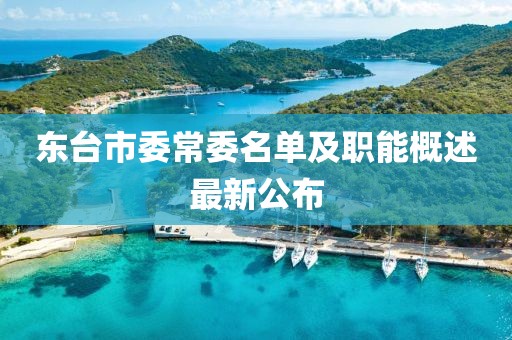 东台市委常委名单及职能概述最新公布