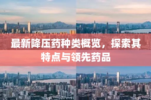 最新降压药种类概览，探索其特点与领先药品