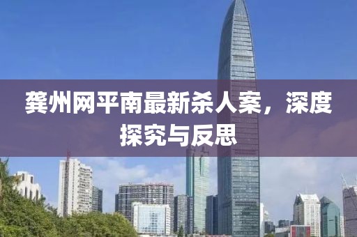 龚州网平南最新杀人案，深度探究与反思