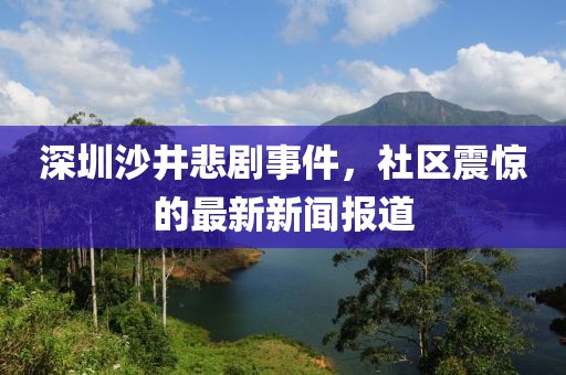 深圳沙井悲剧事件，社区震惊的最新新闻报道
