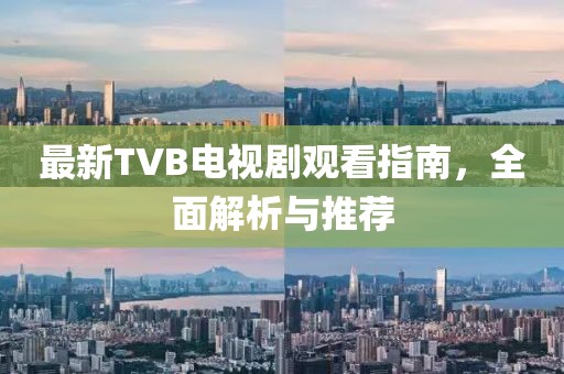 最新TVB电视剧观看指南，全面解析与推荐