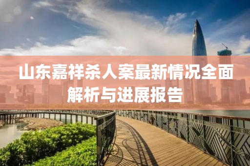 山东嘉祥杀人案最新情况全面解析与进展报告
