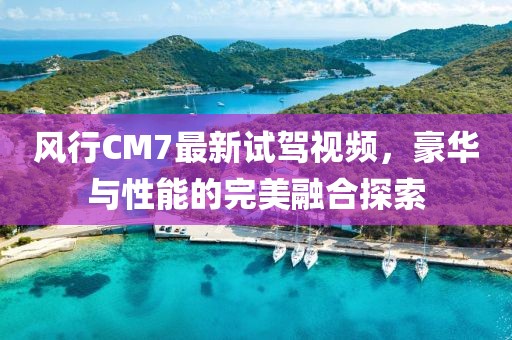 风行CM7最新试驾视频，豪华与性能的完美融合探索