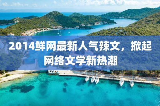 2014鲜网最新人气辣文，掀起网络文学新热潮