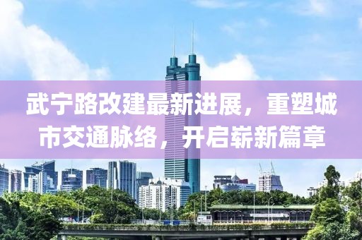 武宁路改建最新进展，重塑城市交通脉络，开启崭新篇章