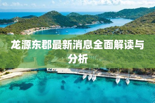 龙源东郡最新消息全面解读与分析