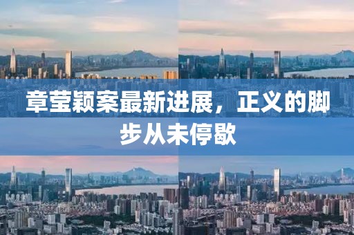 章莹颖案最新进展，正义的脚步从未停歇