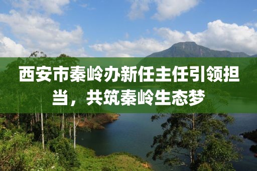 西安市秦岭办新任主任引领担当，共筑秦岭生态梦