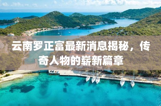 云南罗正富最新消息揭秘，传奇人物的崭新篇章