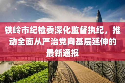 铁岭市纪检委深化监督执纪，推动全面从严治党向基层延伸的最新通报