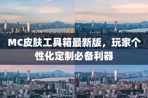 MC皮肤工具箱最新版，玩家个性化定制必备利器