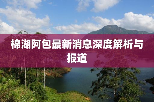 棉湖阿包最新消息深度解析与报道
