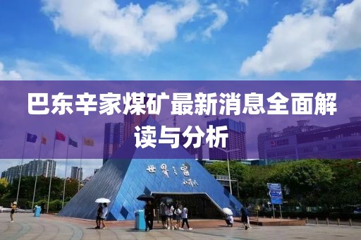 巴东辛家煤矿最新消息全面解读与分析