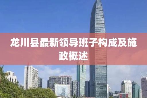 龙川县最新领导班子构成及施政概述