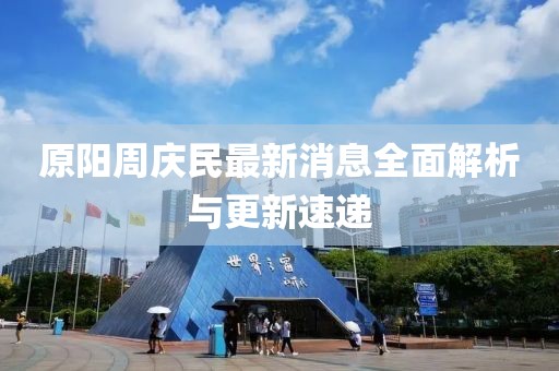 原阳周庆民最新消息全面解析与更新速递