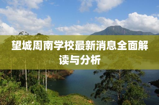望城周南学校最新消息全面解读与分析