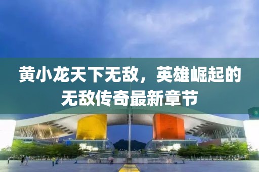 黄小龙天下无敌，英雄崛起的无敌传奇最新章节