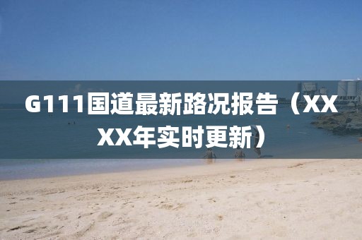 G111国道最新路况报告（XXXX年实时更新）