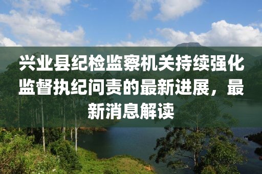 兴业县纪检监察机关持续强化监督执纪问责的最新进展，最新消息解读