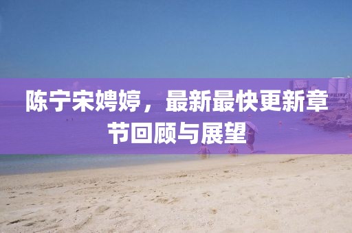 陈宁宋娉婷，最新最快更新章节回顾与展望