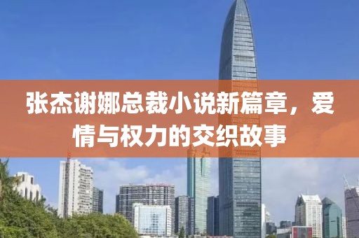 张杰谢娜总裁小说新篇章，爱情与权力的交织故事
