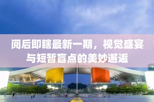 阅后即瞎最新一期，视觉盛宴与短暂盲点的美妙邂逅