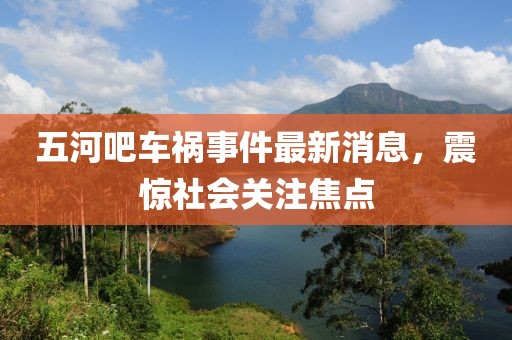 五河吧车祸事件最新消息，震惊社会关注焦点