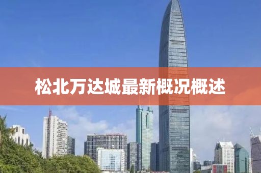 松北万达城最新概况概述