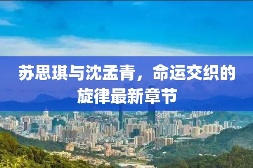 苏思琪与沈孟青，命运交织的旋律最新章节