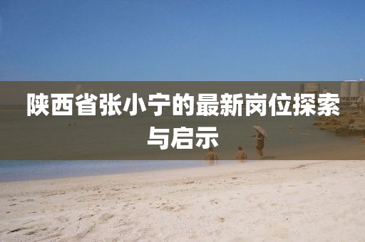 陕西省张小宁的最新岗位探索与启示