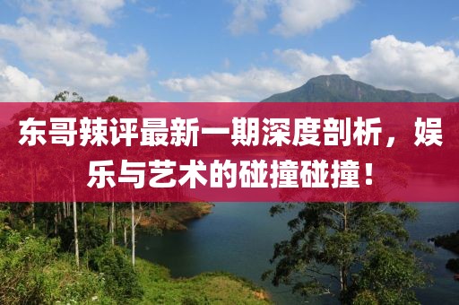 东哥辣评最新一期深度剖析，娱乐与艺术的碰撞碰撞！