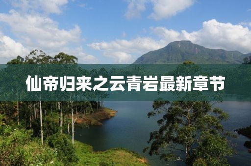 仙帝归来之云青岩最新章节