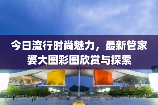 今日流行时尚魅力，最新管家婆大图彩图欣赏与探索