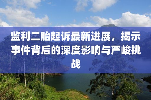 监利二胎起诉最新进展，揭示事件背后的深度影响与严峻挑战
