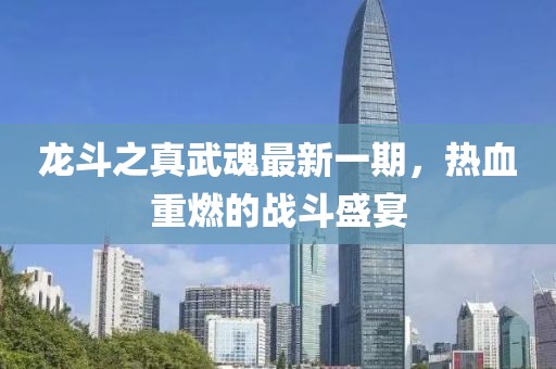 龙斗之真武魂最新一期，热血重燃的战斗盛宴