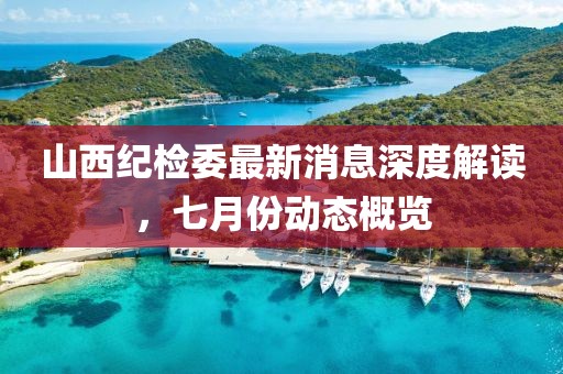 山西纪检委最新消息深度解读，七月份动态概览