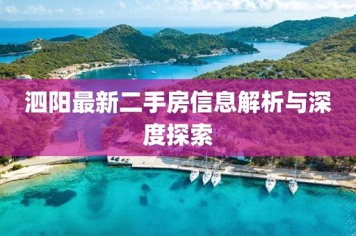 泗阳最新二手房信息解析与深度探索