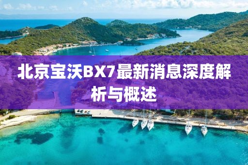 北京宝沃BX7最新消息深度解析与概述