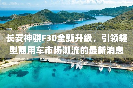 长安神骐F30全新升级，引领轻型商用车市场潮流的最新消息
