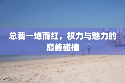 总裁一炮而红，权力与魅力的巅峰碰撞