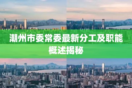 潮州市委常委最新分工及职能概述揭秘