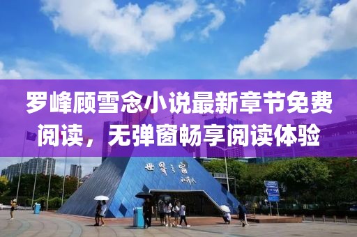 罗峰顾雪念小说最新章节免费阅读，无弹窗畅享阅读体验
