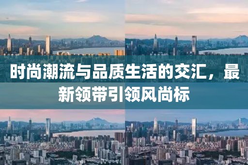 时尚潮流与品质生活的交汇，最新领带引领风尚标