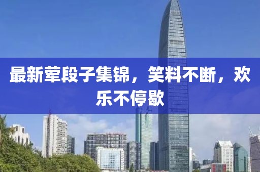 最新荤段子集锦，笑料不断，欢乐不停歇