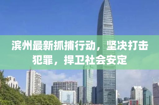 滨州最新抓捕行动，坚决打击犯罪，捍卫社会安定