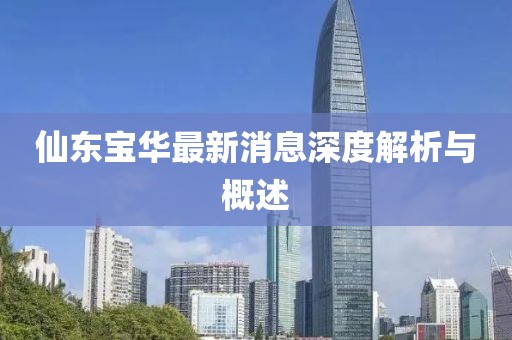 仙东宝华最新消息深度解析与概述