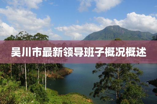 吴川市最新领导班子概况概述