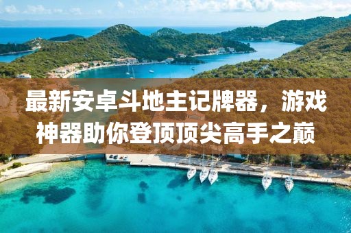 最新安卓斗地主记牌器，游戏神器助你登顶顶尖高手之巅
