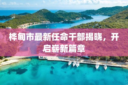 桦甸市最新任命干部揭晓，开启崭新篇章